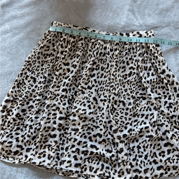Banana Republic Animal Print Skater Skirt - Picture 3 of 4